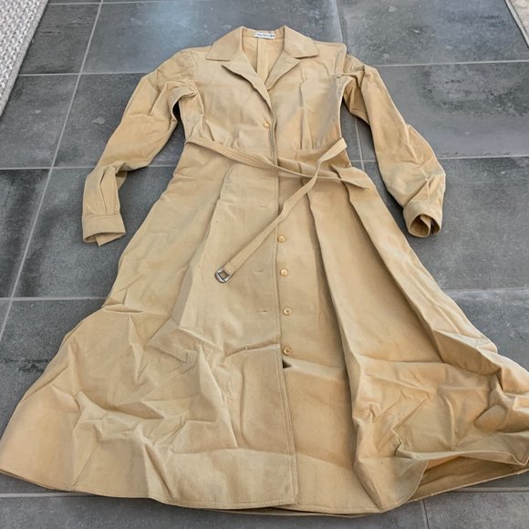 Coats | Halston Vintage Tan Washable 